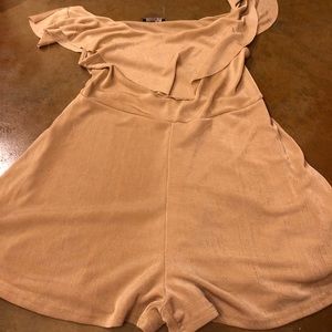 Fashion Nova shimmer romper